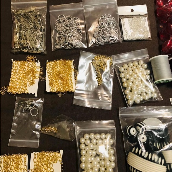 Mostly new Assorted Materials for Craft, Jewelry Making and Stitching - Picture 4 of 5